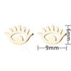 Joias de Halloween Moda Brincos de Abóbora Fantasma para Mulheres Amazon Novo Simples Personalizado Galvanoplastia Brincos Atacado