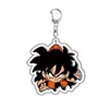 Acrílico Dragon Ball Son Goku Almuerzo Super Saiyajin Trompeta Mágica Vegeta No. 18 Llaveros de Beerus