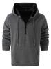 2025 novo comércio exterior transfronteiriço código europeu primavera e outono masculino xadrez jacquard cor sólida suéter casual com capuz