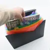 Carpeta de acordeón arcoíris de gran capacidad con 13 compartimentos y cierre de cordón, carpeta de archivos multicapa A4, organizador de plástico retráctil para exámenes de estudiante