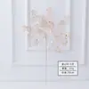 Flor artificial dourada Folha de eucalipto dourada Folha de ginkgo folha de amor cauda de fênix decoração de casamento balde de bênção de Ano Novo arranjo de flores