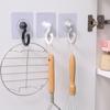 Gancho Giratorio para Techo Gancho de Barbilla para Techo Plástico Sin Perforación Sin Rastro Techo de Baño Cocina Gancho Adhesivo Venta al por Mayor Transfronteriza