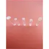 PLP1-100-F Abertura 3mm Haste Guia de Luz Transparente Tampa de Luz Indicadora LED Patch com Marcas de Cartão Haste Guia de Luz de Cabeça Plana