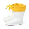 Cubiertas de Algodón Gruesas para Zapatos de Lluvia Infantiles, Cubiertas de Algodón Cálidas para Botas de Lluvia de Bebés, Niños y Niñas, Forro Interior para Zapatos de Agua, Cubiertas para Botas de Agua Infantiles Pequeñas y Medianas