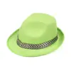 Chapéu Unissex Chapéu Bacia Chapéu Jazz Britânico Chapéu de Estudante para Meninos e Meninas Chapéu para Performance de Dança de Mesa Chapéu de Cowboy Ocidental