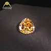 3x3 ~ 12x12mm 3A anel de superfície de anel de coleção de zircônia de cor geral triângulo gordo Haoshi Wuzhou gema atacado