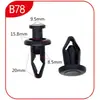 Adecuado para Suministro de Piezas de Automóviles Honda Clip de Revestimiento de Guardabarros Hebilla de Protector de Neumático de Guardabarros Venta al por Mayor B78