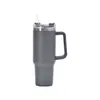 Copo de Carro com Alça 40oz Aço Inoxidável 304 com Canudo Copo Térmico Copo de Gelo a Vácuo Grande Capacidade Copo Portátil para Uso no Carro