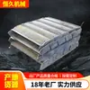 Acero al Carbono Resistente Placa de Escamas Minería de Minerales Banda Transportadora Grande Línea de Ensamblaje Industrial Cadena de Placas Resistente al Desgaste Espesada