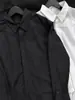 Camisa Larga de Manga Larga con Bordado Blanco y Empalme de Flor Eterna para Hombre, Marca de Tendencia de Primavera, Diseño de Marca de Nicho, Camisa de Moda