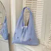 Bolso Cuadros de Nicho Estilo Coreano para Mujer, Nuevo Bolso de Hombro Primavera 2026, Bolso Tote de Gran Capacidad, Bolso para Clase y Viajes