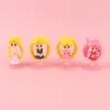 Serie de chicas lindas de la luna niña grande sentada princesa cumpleaños repostería pastel decoración dulce muñeca