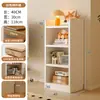 Estante de Livros de Madeira Maciça, Armário de Armazenamento para Janela Saliente, Rack de Armazenamento para Quarto, Pequeno Armário Estilo Vintage, Armário de Armazenamento para Sala de Estar, Armário Baixo de Parede