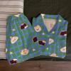 Verano Nuevo Ins Pijama para Mujer de Alta Gama Primavera y Otoño Traje de Manga Larga Dibujo Animado Animal Ropa para el Hogar Foto Real Venta al por Mayor