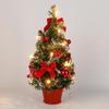 Decoração de Natal Transfronteiriça 40cm Pinheiro Decoração de Natal Mini Enfeites Presente Mesa Feriado Ano Novo Presente de Ano Novo