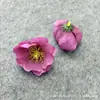 Nova Flor de Fênix Artificial Cabeça de Flor Artificial Acessórios para Roupas Joias Antigas Florais Decorativos Flores Artesanais DIY