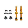 Aleación de Aluminio Colorida Válvula de Vacío para Bicicleta Neumático Tubeless Accesorios Franceses Núcleo de Válvula Prehecho de Tres Agujeros Laterales