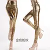 Pantalones Ajustados de Moda Coreana Estampado de Leopardo Sexy Estampado de Serpiente Largo hasta el Tobillo Ajuste Ceñido Cintura Alta Leggings