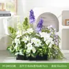 HY-DW5 Macetas florales artificiales, plantas verdes reales para decoración interior y exterior, restaurante, populares en redes sociales