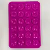 Suporte de Telefone Multifuncional com Ventosa de Silicone, Forte Adesão, Divertido com Bolhas, Tipo Pegajoso Portátil