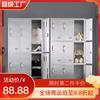 Envío Gratis Acero Inoxidable Casillero Personal Dormitorio Gabinete de Baño Taller de Purificación Libre de Polvo Venta Directa de Fábrica