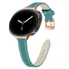 Adequado para pulseira de couro nova do Samsung Watch 8/9, pulseira de relógio de couro de cauda pontiaguda universal para Watch 8 Classic
