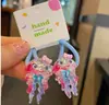 Lindos y brillantes accesorios para el cabello de poni Polly, lazo para el cabello, cuerda de goma para el cabello, cuerda para el cabello de dibujos animados para niñas, accesorios para el cabello con flequillo para niños