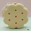 Bolsa de Silicone com Furo Estilo Desenho Animado Mini Carteira de Moedas Bolsa de Cosméticos DIY Bolsa para Fones de Ouvido Pingente de Chaveiro Presente