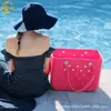 Eva Moda Bolsa com Furos Verão Nova Mini Bolsa Dopamina Francesa Impermeável Armazenamento Bolsa de Praia Transfronteiriça