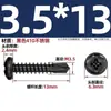 Parafusos Auto-Broca Cabeça Panela Phillips Aço Inoxidável 410 Cabeça Arredondada Cabeça Giratória M4.2 M4.8mm