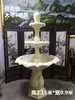 Salão de Torre Multi-Camadas Estilo Europeu Estúdio Fotográfico Coluna Romana Fonte Vaso de Flores Fonte de Casamento Adereços de Casamento Ornamentos Casamento Mai Taibo