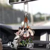 Pendente de Galho de Veado Criativo de Novo Produto Transfronteiriço Pingente Plano de Acrílico para Carro Chaveiro de Mochila Decoração Presente Presente
