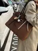 Bolso de Hombro Casual Simple de Gamuza de Gran Capacidad Moda Otoño/Invierno 2026 Bolso Tote para Mujer
