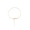 Pulsera para Mujer, Pulsera de Cuentas de Transferencia de Oro de 18K, Pulsera de Alta Gama, Joyería para Mejor Amiga, Moderna, a la Moda, Sencilla, Joyería de Estilo Nuevo