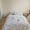 2026 Nuevo Estilo Coreano Agradable para la Piel Suave Manta de Lana de Cordero Sanrio Manta Multifuncional para la Pausa del Almuerzo Agradable para la Piel Suave