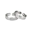 Anillos de Pareja de Verano Versátiles de Diseño Simple Mobius Niche para Estudiantes Venta al por Mayor