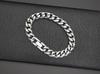 Moda ancha europea y americana retro acero de titanio pulsera cubana para hombre hip hop Hiphop versátil personalizada ins pulsera al por mayor