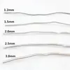 Alambre de Aluminio Hecho a Mano DIY Envuelto con Tapa de Goma Tira de Estilismo para Ropa Esqueleto de Muñeca Accesorios para el Cabello Orejas de Conejo Alambre de Plástico