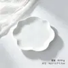Bandeja de yeso con forma irregular de nube, bandeja para velas, bandeja de almacenamiento para llaves y joyas, bandeja para accesorios de fotografía, artículo decorativo