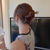 Grampo de Cabelo de Madeira com Flor e Borla Estilo Japonês e Coreano para Verão 2025 para Mulheres, Penteado Coque, Acessório de Cabelo Decorativo Elegante