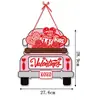Colgante de Puerta Transfronterizo para el Día de San Valentín Decoración de Ambiente de Fiesta Colgante de Pared para Decoración de Fiesta de Boda Colgante de Puerta para el Día de San Valentín