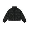 MTLCLOTHES ropa de hombre otoño nuevo versión coreana de cuello minimalista color liso corta gruesa ropa de pan suelta moda