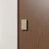 Manija de Puerta de Madera Minimalista Manija de Puerta de Compartimento Deslizante de Doble Apertura para Club de Baño de Pies Manija de Puerta de Diseño Original Chino