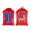 Bolsa de Amuletos de Paz con los Doce Signos del Zodíaco de Año Nuevo Personalizada, Bolsa de Bendición Protectora de Lugar Escénico del Año de Nacimiento, Bolsas de Templo al por Mayor