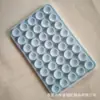 Ventosa de silicona de 40 cuadrados engrosada, de doble cara, lavable, soporte para teléfono móvil de doble cara, pegatinas antideslizantes