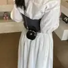 Nueva Cadena de Moda Versátil Bolso Redondo Pequeño, Mini Bolso Lindo, Bolso para Labial de Hombro Cruzado Individual, Colgante de Mini Bolso