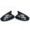 Adequado para 19 Volkswagen Polo Buzina Espelhos Retrovisores Polo Modificado Capa do Espelho Retrovisor Polo Refletor Decorativo do Espelho de Ré