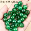 Amatista natural, ágata, turquesa, cuentas de agujero grande, cuentas sueltas, accesorios para joyería DIY, pulseras de cuentas, collares y artículos tejidos