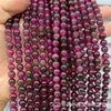 Ventas Directas de Fábrica Cuentas Sueltas Ojo de Gato Colorido Pulsera de Cuentas Redondas Hechas a Mano para DIY Accesorios de Joyería para Pulseras Collares Venta al por Mayor