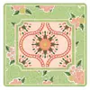 Amazon Art alfombrilla de Mahjong gruesa y silenciosa dedicada a jugar cartas floral Navidad Papá Noel alfombrilla de Mahjong alfombrilla de mesa superficie brillante